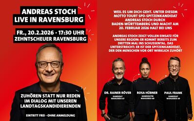Andreas Stoch Live in Ravensburg