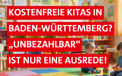 Geld für gebührenfreie Kitas ist da