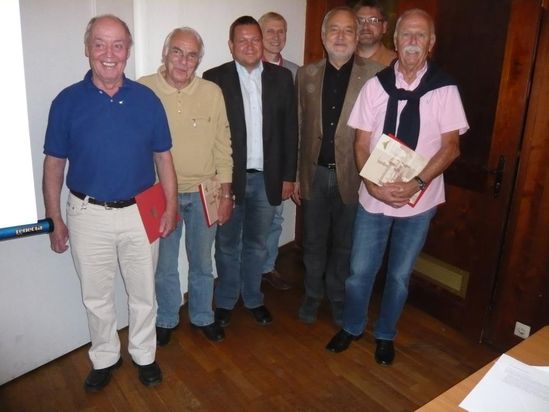 Günther Biegert, Franz Roth, MdB Martin Gerster, Rainer Frank, Dr. Rolf Prim, Felix Rückgauer, Manfred Liebermann
